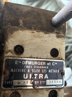 Predám funkčný hobľovací stroj, píla na kov a 3f motor - 2