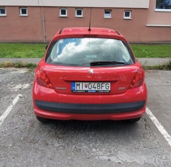 Peugeot 207 1.4 54 kW, 2007 – dobrý stav, 138 000 km - 2