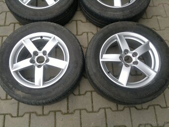 Elektrony Seat Alhambra 5x112 r16, letné pneu. 215/60 r16 - 2