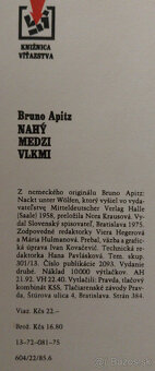 Predám knihu Bruno Apitz – Nahý medzi vlkmi, 1975 - 2
