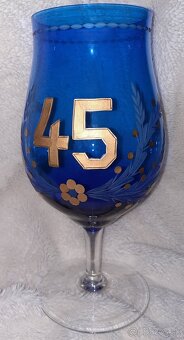 Pohar sklo jubileum 45 - 2