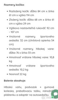 Moon kombinovaný kočík CLICC - 2