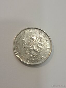 Mince 1 kč 2000 - 2