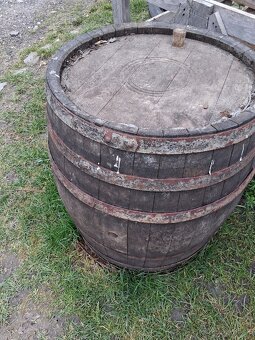 Drevený sud 50 L - 2