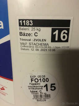 silikonová fasádna omietka - 2