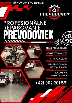 REPASOVANÁ PREVODOVKA ŠKODA, VW , SEAT - 2
