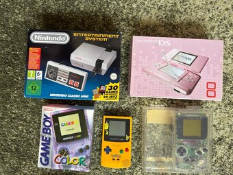 Nintendo herné konzoly Gameboy Gameboy color DS NES mini - 2