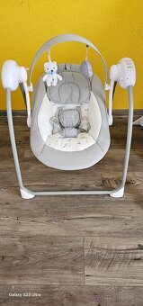 Hojdacie lehátko NEW BABY TEDDY Gray - 2
