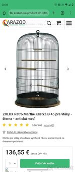 Klietka pre papagáje - 2