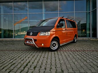 VW T5 1.9TDI ●9MIEST●ŤAŽNÉ ZARIADENIE●DVD●LED● - 2