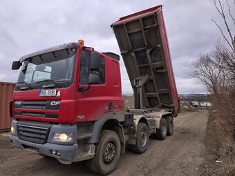 třístranný sklápěcí DAF CF 460 r. 2007, MANUÁL, EURO 5 - 2