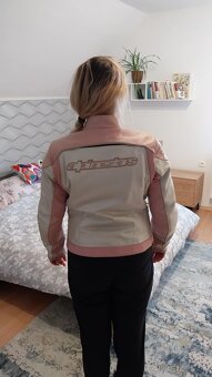 Dámska kožená bunda Alpinestars Stella M - 2