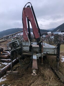 Vlecka s hydraulickou rukou panoba - 2