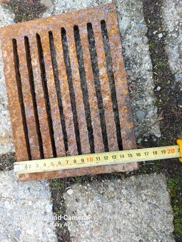 Rost liatinovy liatina kachle kamna pec piecka krb sporak - 2