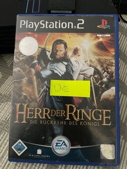PS2 hry -4x Herr der Ringe (Pán prsteňov) - 2