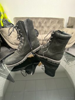 Pánske Moto kožené topánky vysoké veľ. 42 - 2