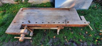 Stolárska hoblica, stolársky ponk - 2