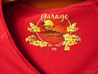 Červené tričko s krátkym rukávom - 2