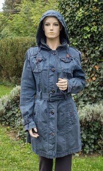 Prechodný modrý kabátik - 2