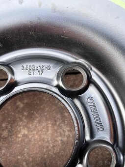 Rezervné koleso Mercedes R16, 5x112 - 2