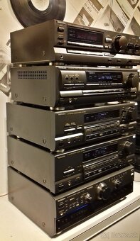 SERIA 5x Receiver TECHNICS aj RDS, DO, antena, AM / FM = Re1 - 2