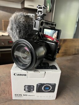 Canon EOS M6 Mark II - Výhodný set - 2