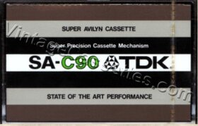 kúpim nerozbalené audiokazety TDK SA-90 na foto - 2