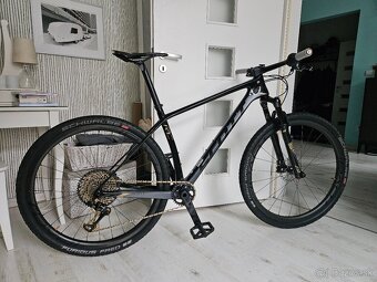 xc carbon bicykel Scott scale RC 900 sl 8.3kg s pedalmi - 2