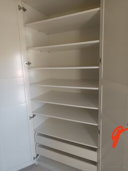 Pax skriňa ikea 4m dvierka sú tyssedal - 2
