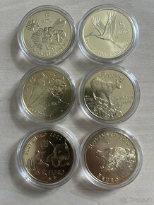 Predam 6 roznych 5 eur slovenskych minci - 2