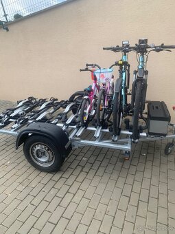 Privesny vozik na prevoz 10 bike (bicyklov) - 2