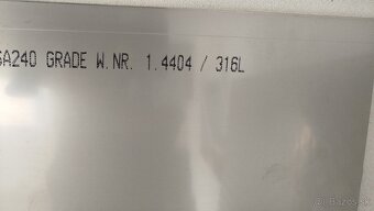 Nerezový plech 2mm,inox,antikor - 2