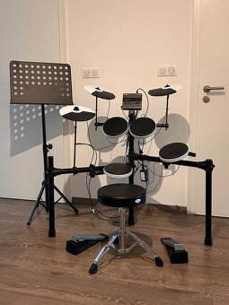 Predám elektronické bicie Roland TD-02K - 2