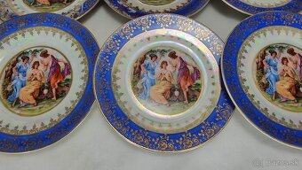 Porcelánový servis - motív 3.grácií - 2