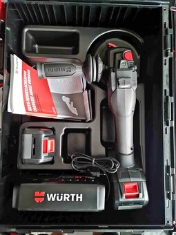 Wurth AWS 18-125 P Compact M-Cube akumulatorova uhlova bru - 2