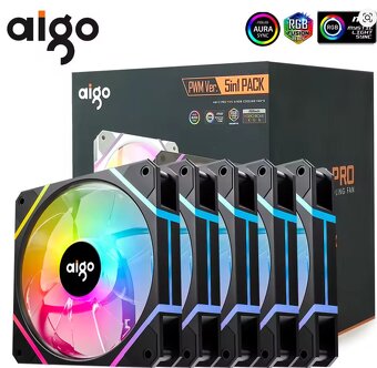 Ventilátory Aigo do PC 120mm - 2