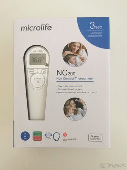 Bezdotykový bezkontaktný teplomer Microlife NC200 - 2