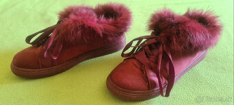 Tenisky zateplené s kožušinkou veľ. 39 - 2