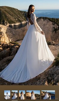 Predám Boho svadobné šaty - 2