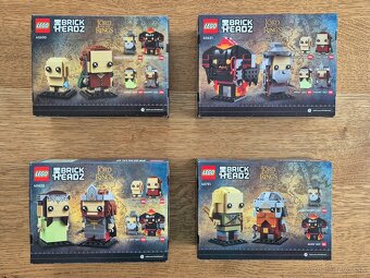 Kolekcia LOTR BickHeadz LEGO® - 40630, 40631, 40632, 40751 - 2