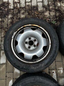 Predám originálne disky na Vw t5 t6 5x120 + zimné pneu - 2