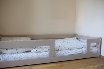 Nová detská postel Benlemi s dvoma zábranami - 2