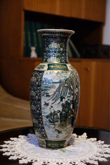 Starožitná Čínska váza keramická - 2