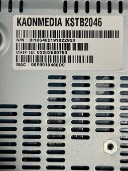 Magio Sat Box KAON KST B2046 PVR (s HDD) - 2