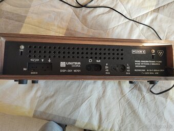 Predám zberateľský kus rádio Unitra. - 2