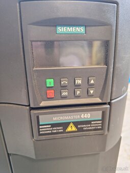 Frekvenčný menič Siemens Micromaster 440  18,5 kW - 2