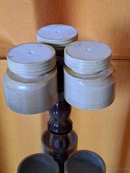 Dochucovací dřevěná souprava, lakovaná - 2