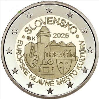 2 euro pamätné mince Slovensko - UNC. - 2