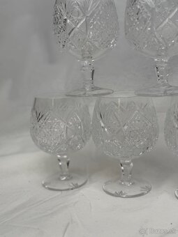 Kryštálové pohári na Brandy - 2