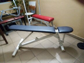 Profesionálna polohovateľná lavička - NOVÁ za 1/4 ceny - 2
